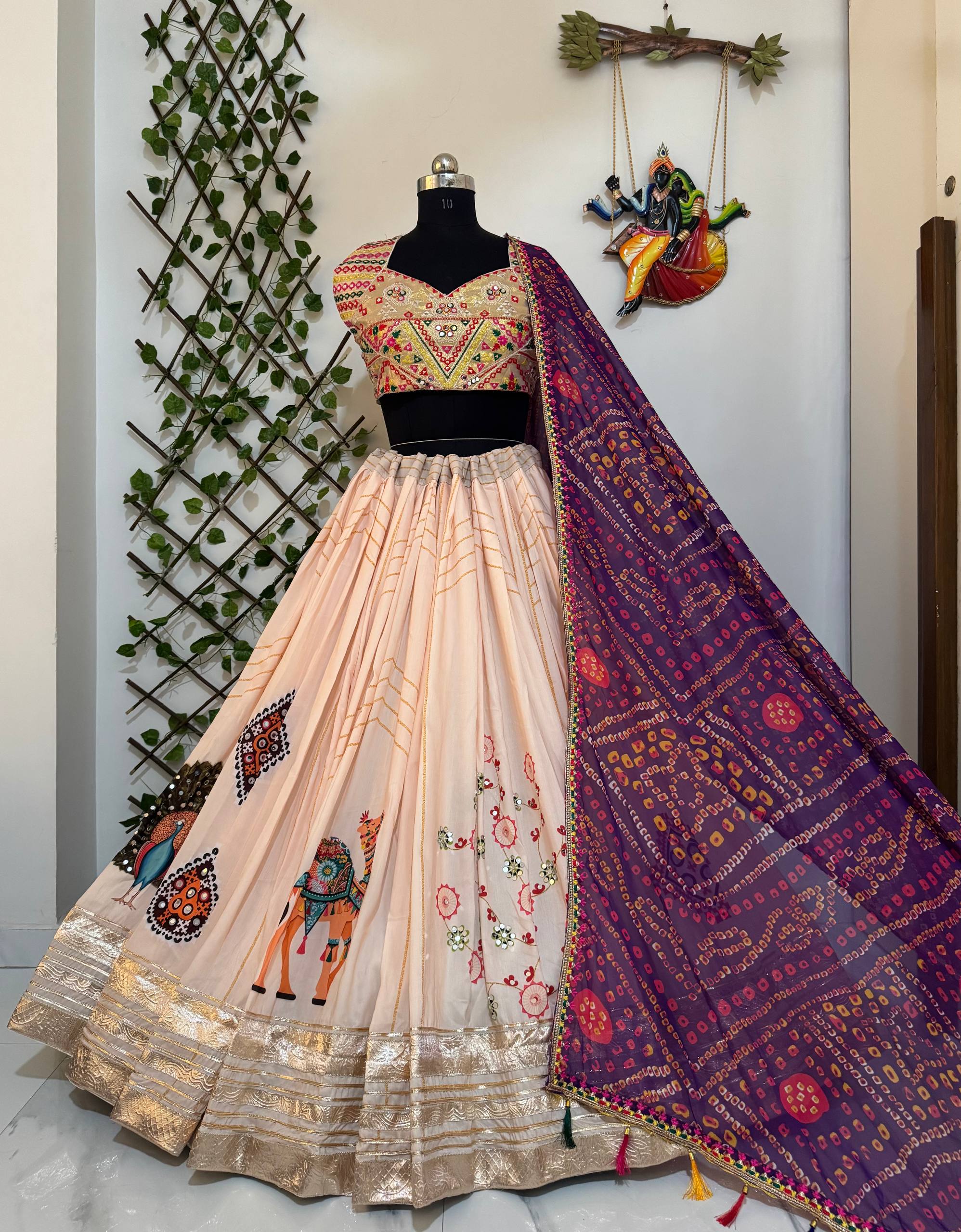 NEW TRENDING NAVRATRI  SPECIAL CHANIYA CHOLI๐โค๏ธ